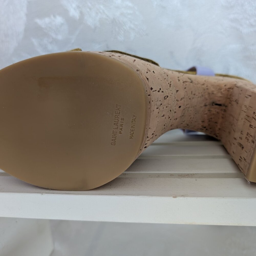 Saint Laurent Bianca St. Heaven Knot Platform Sandal BRAND NEW 42EU/11US - Picture 6 of 7